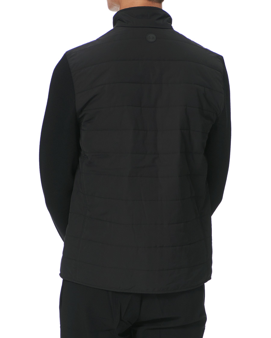 Herr | Tröjor | Orlebar Brown | Terrence Hybrid Full Zip Black