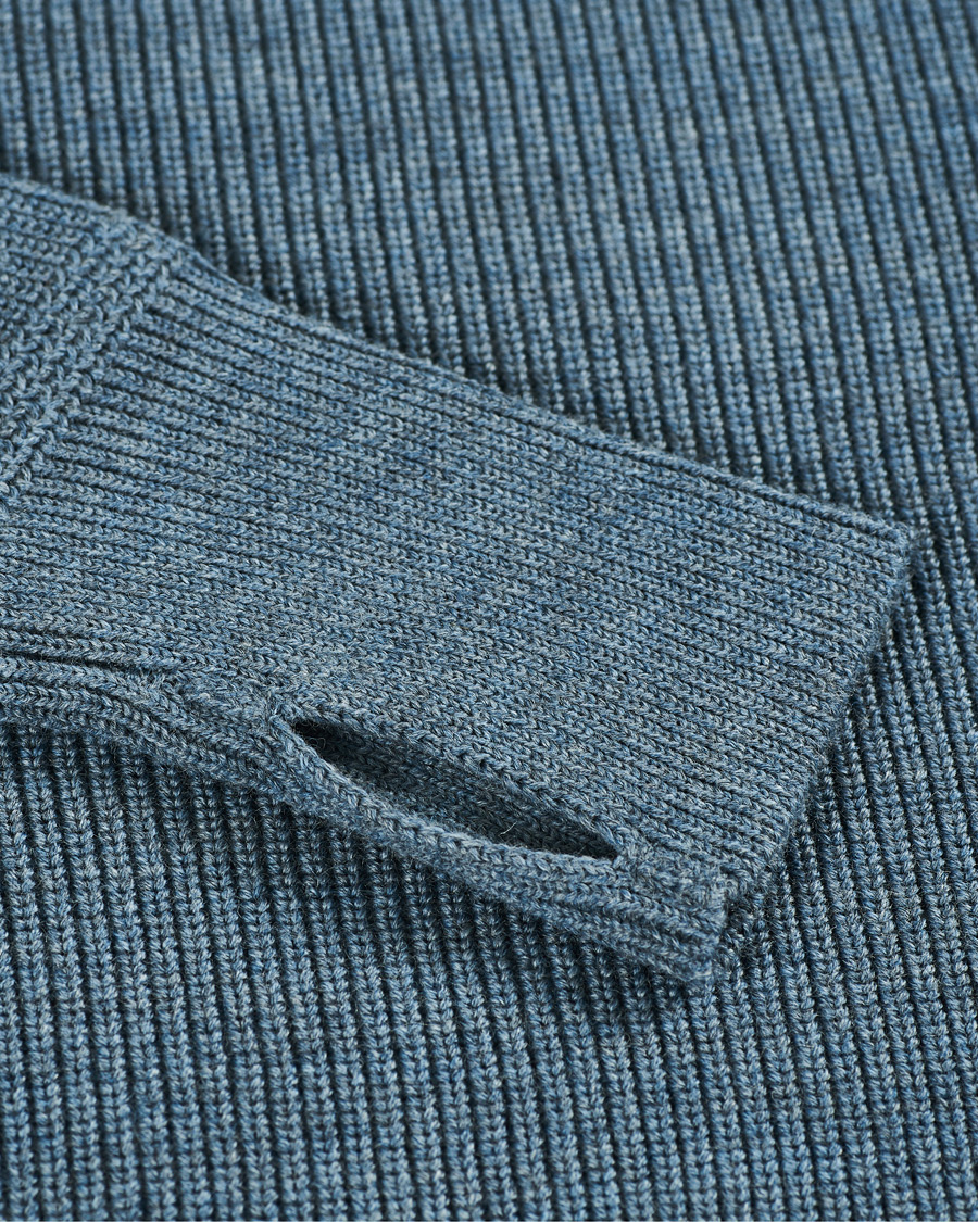 Herr | Tröjor | Andersen-Andersen | Sailor Turtleneck Light Indigo