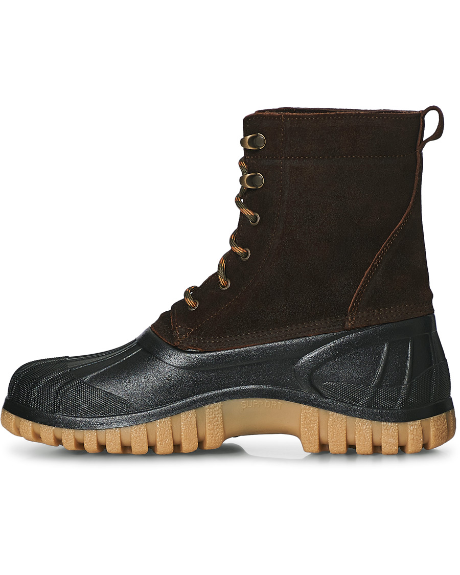 Herr | | Diemme | Anatra Duck Boot Dark Brown Suede
