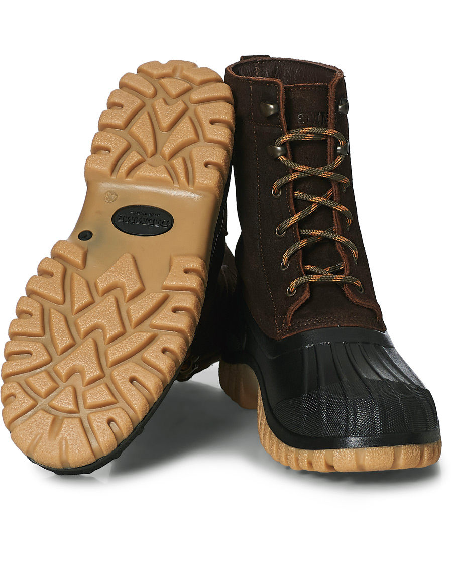 Herr | | Diemme | Anatra Duck Boot Dark Brown Suede