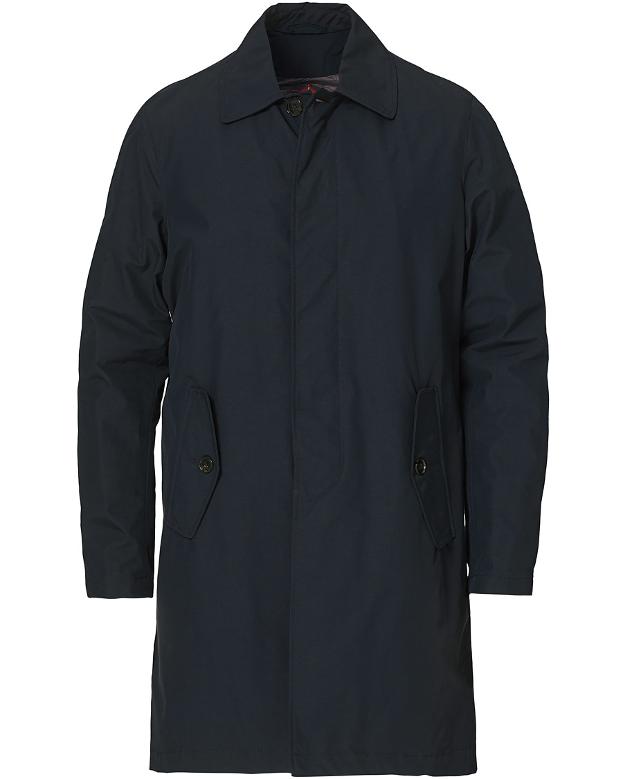 Herr | Jackor | Baracuta | G10 Detachable Lining Car Coat Dark Navy