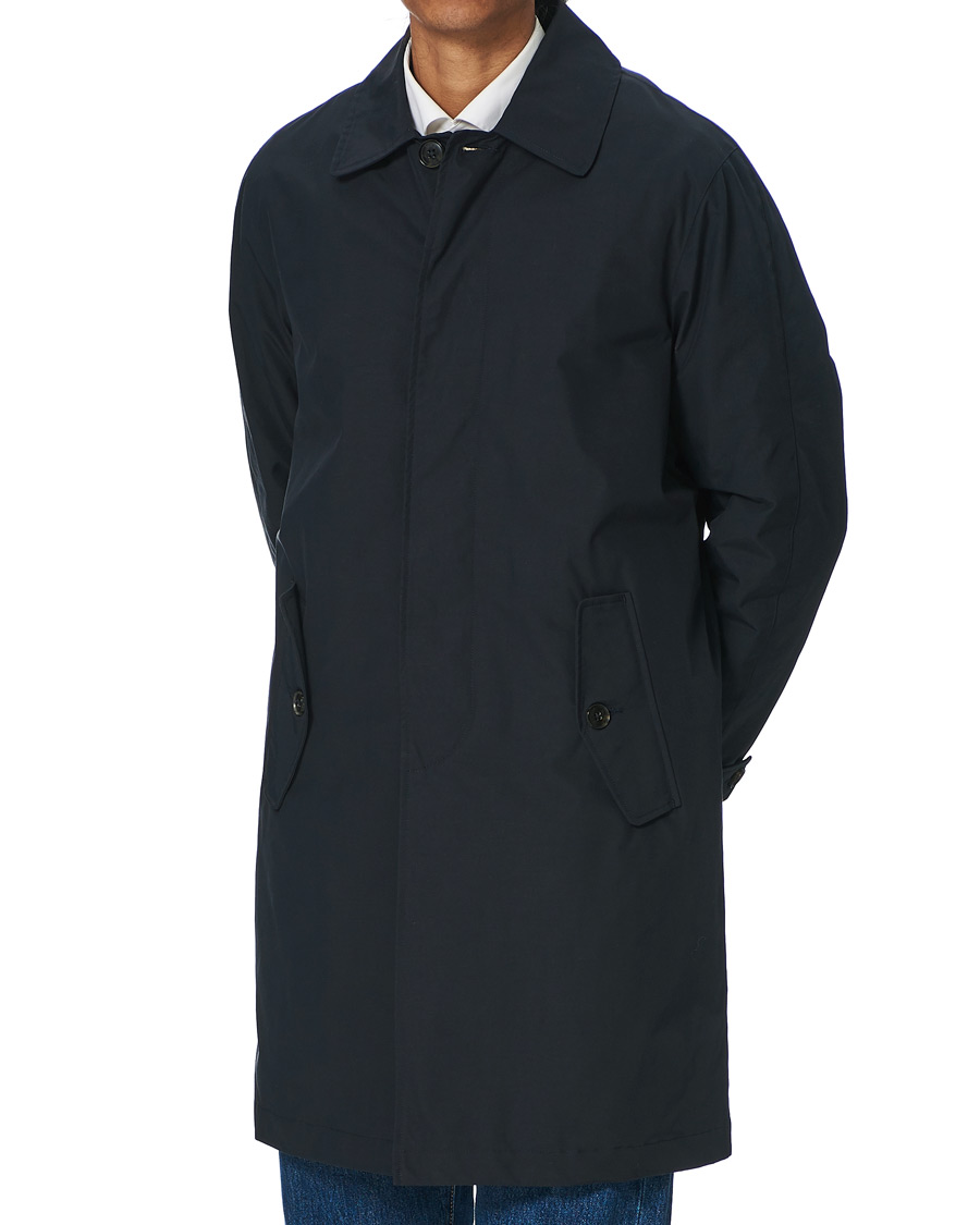 Herr | Jackor | Baracuta | G10 Detachable Lining Car Coat Dark Navy