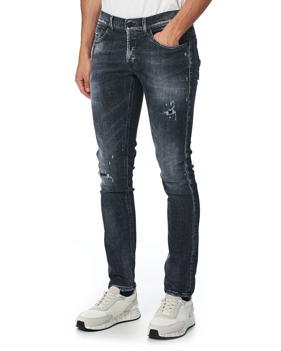 Herr | Jeans | Dondup | George Jeans Destroyed Grey