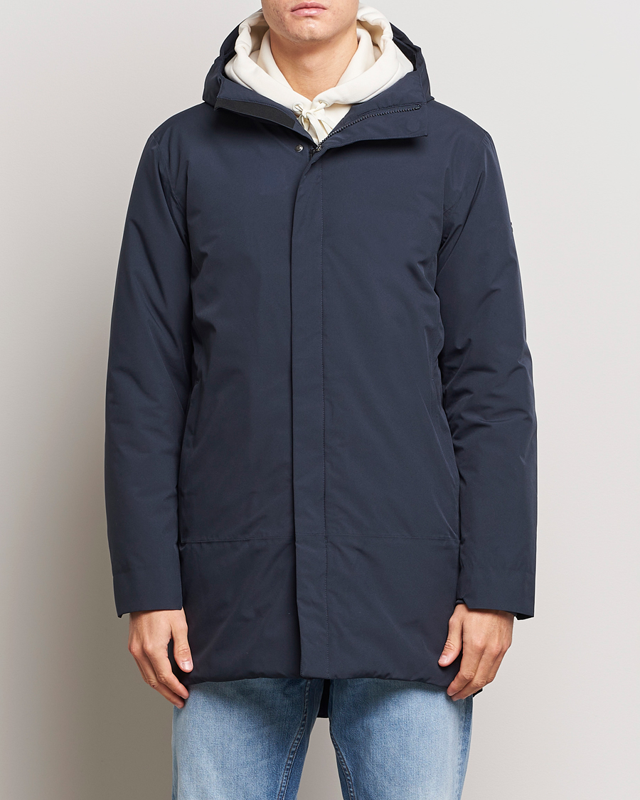 Herr | Möt Regnet Med Stil | Scandinavian Edition | Loft Waterproof Padded Coat Midnight Blue
