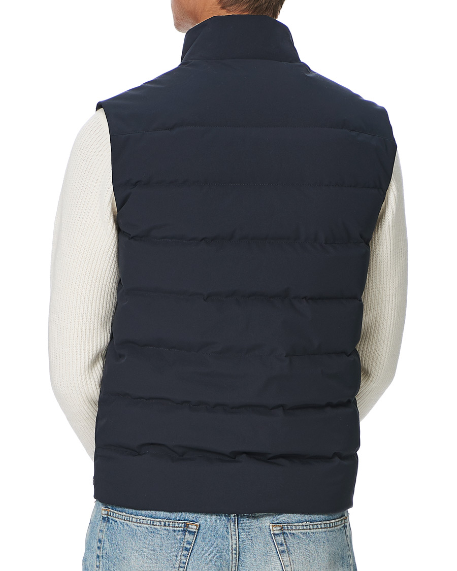 Herr | Jackor | Scandinavian Edition | Abel Down Waistcoat Midnight Blue