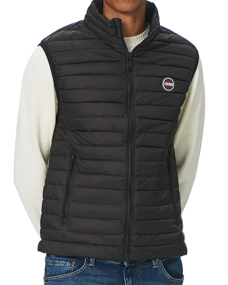 Herr | Jackor | Colmar | Repunk Lightweight Down Vest Black