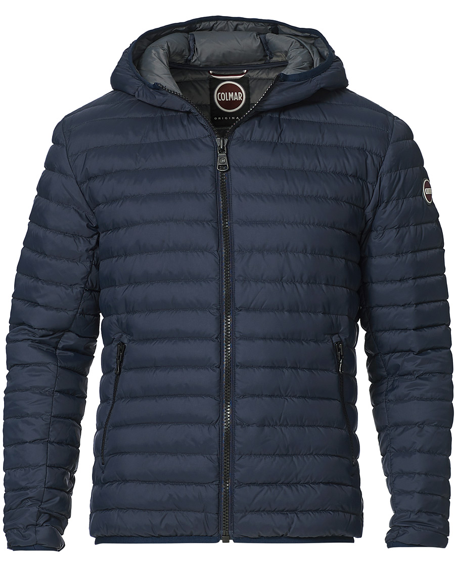 Herr | Jackor | Colmar | Repunk Lightweight Down Hooded Jacket Navy