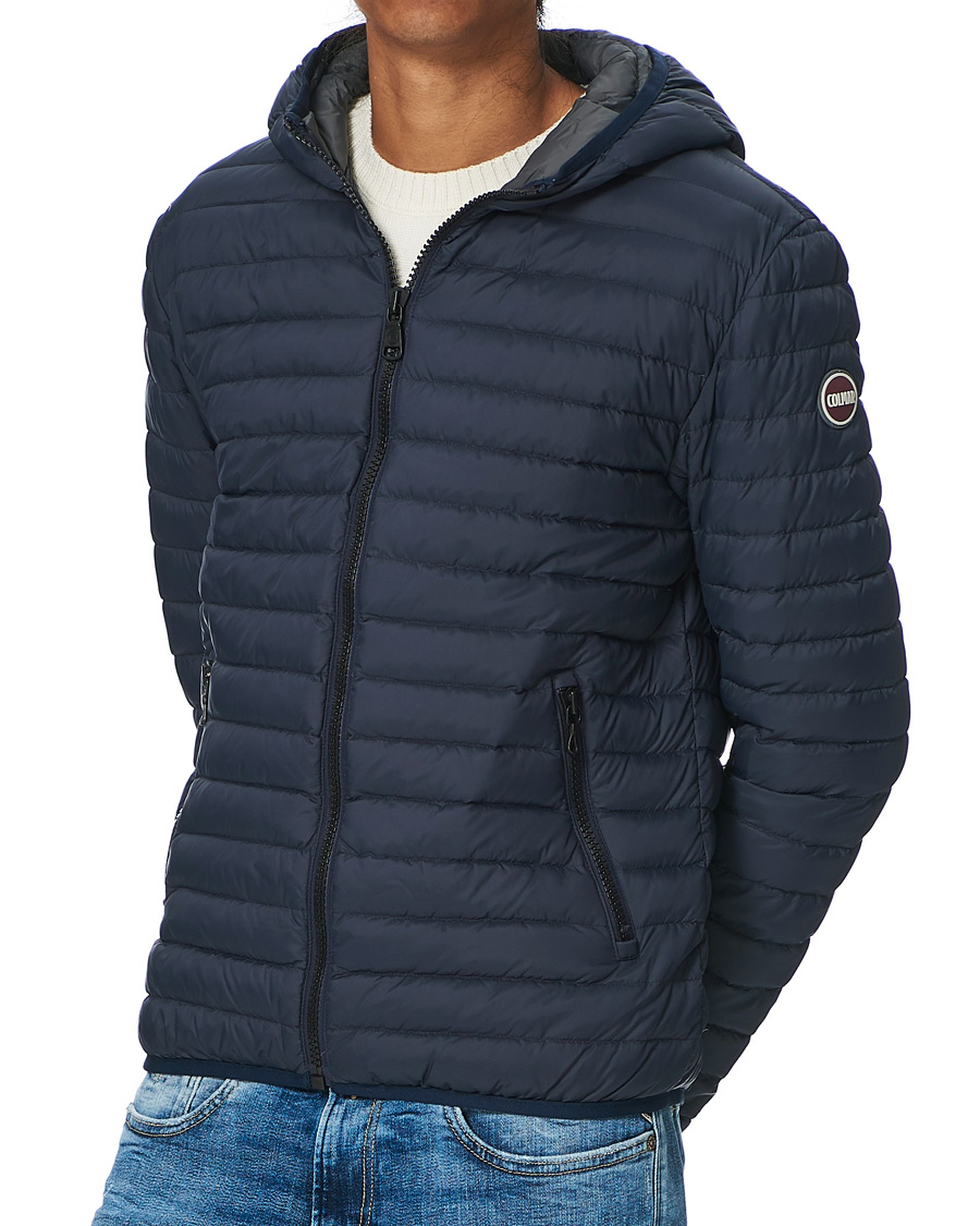 Herr | Jackor | Colmar | Repunk Lightweight Down Hooded Jacket Navy