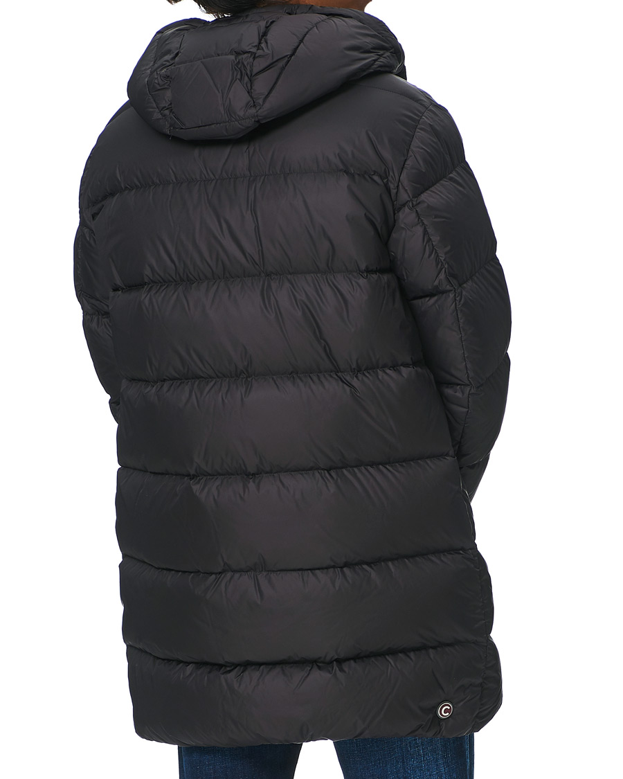 Herr | Jackor | Colmar | Concrete Long Down Jacket Black