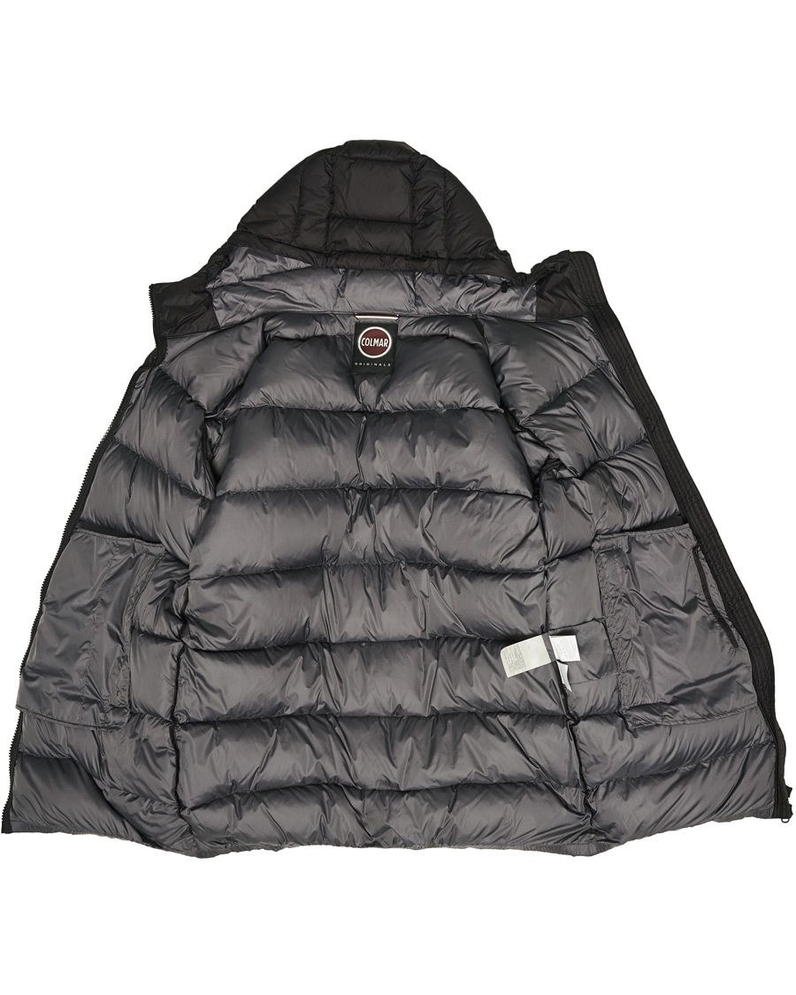 Herr | Jackor | Colmar | Concrete Long Down Jacket Black