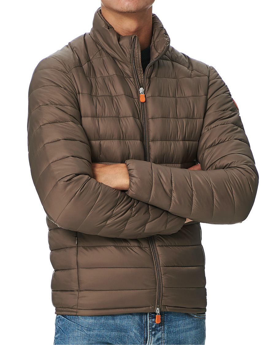 Herr | Jackor | Save The Duck | Alexander Lightweight Padded Jacket Coffee Brown