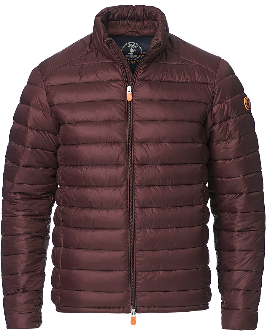 Herr | Jackor | Save The Duck | Alexander Lightweight Padded Jacket Burgundy