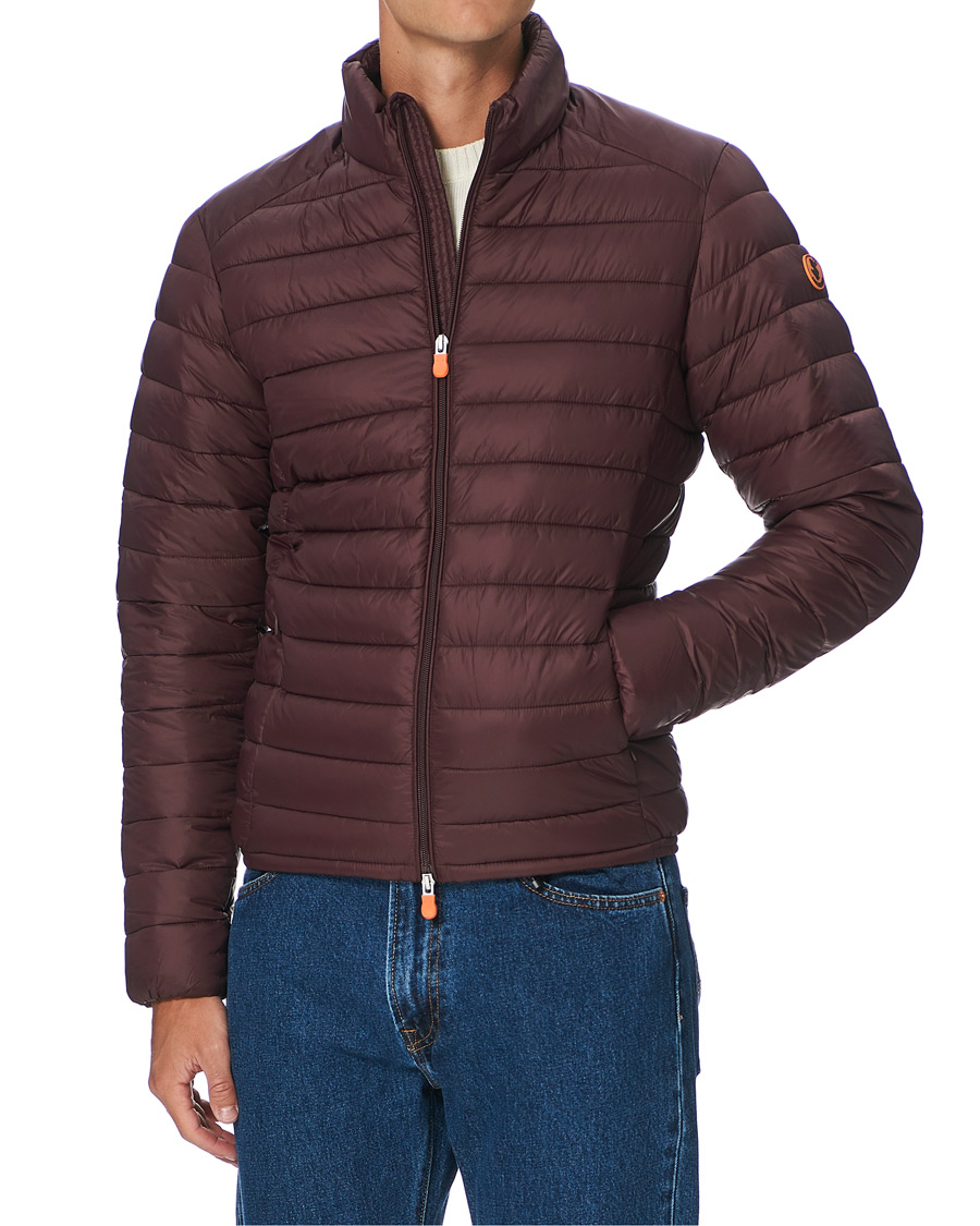 Herr | Jackor | Save The Duck | Alexander Lightweight Padded Jacket Burgundy