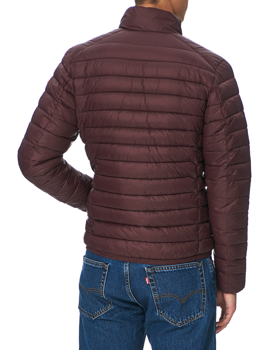 Herr | Jackor | Save The Duck | Alexander Lightweight Padded Jacket Burgundy