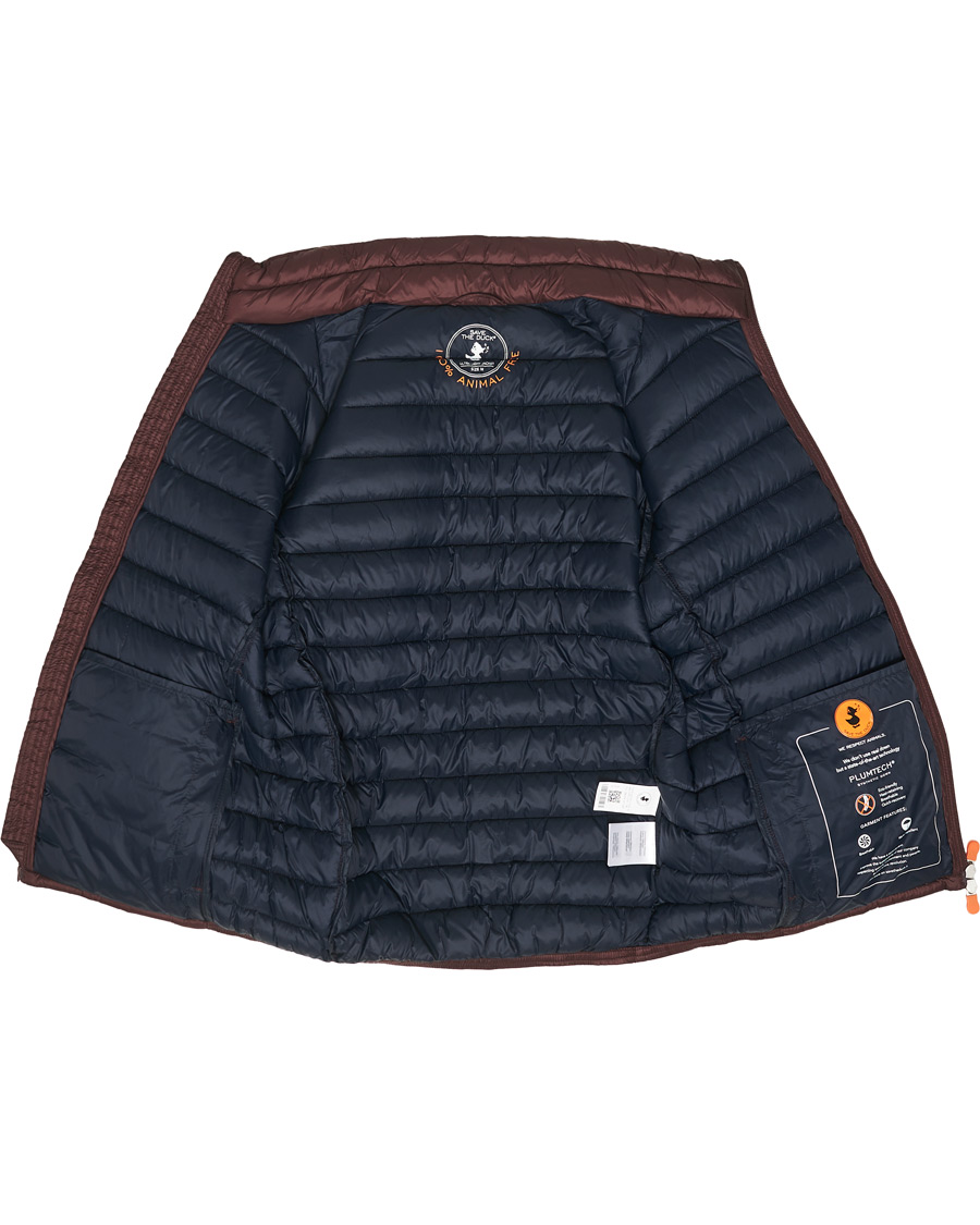 Herr | Jackor | Save The Duck | Alexander Lightweight Padded Jacket Burgundy