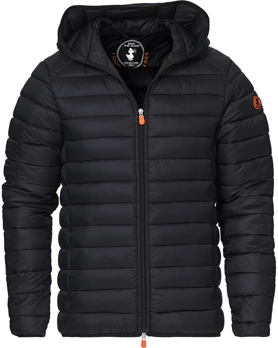 Herr | Jackor | Save The Duck | Donald Lightweight Padded Hooded Jacket Black