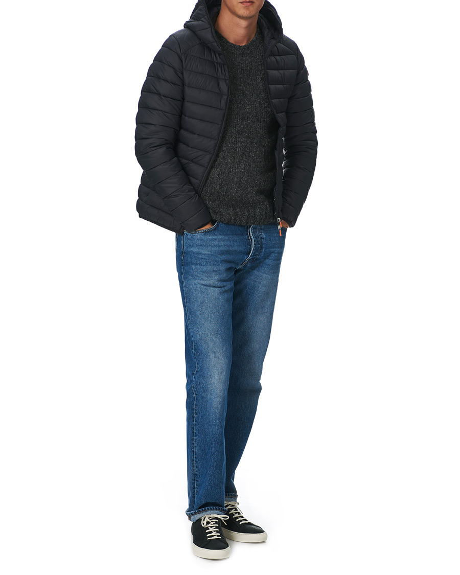 Herr | Jackor | Save The Duck | Donald Lightweight Padded Hooded Jacket Black