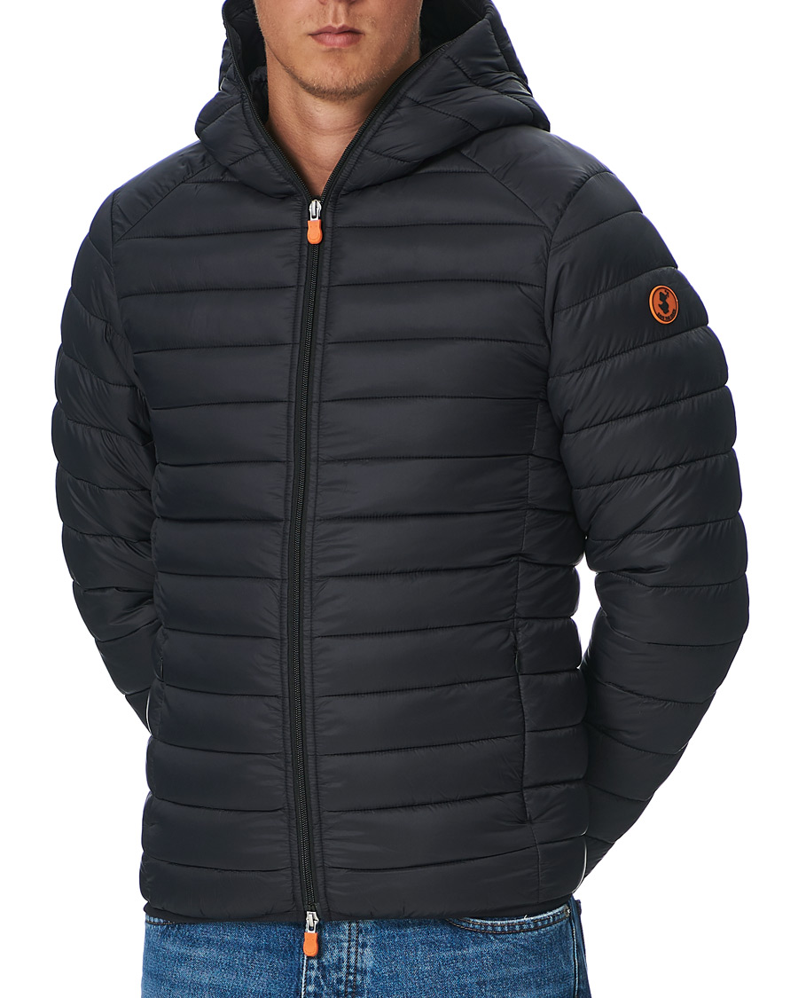 Herr | Jackor | Save The Duck | Donald Lightweight Padded Hooded Jacket Black