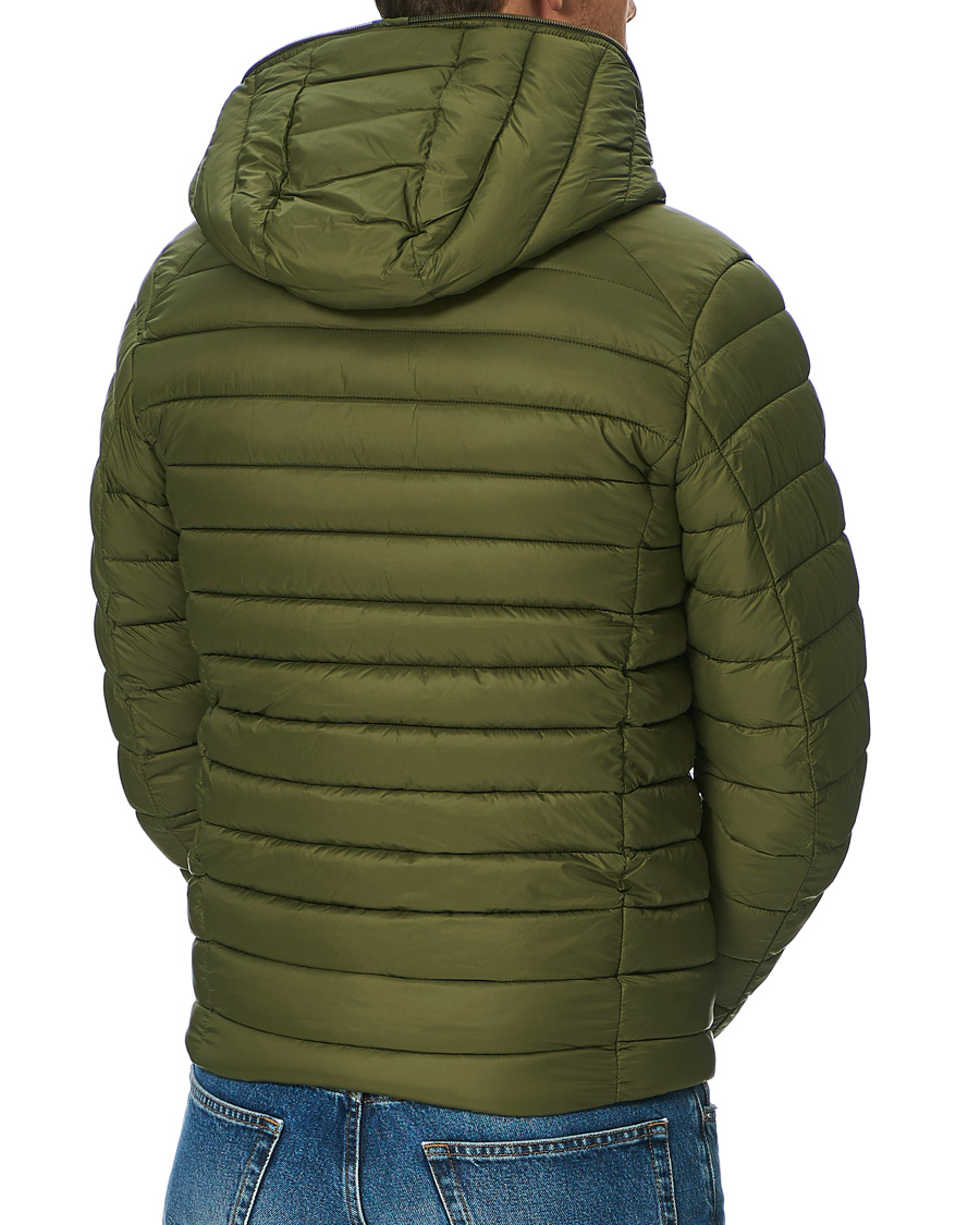 Herr | Jackor | Save The Duck | Donald Lightweight Padded Hooded Jacket Dusty Olive
