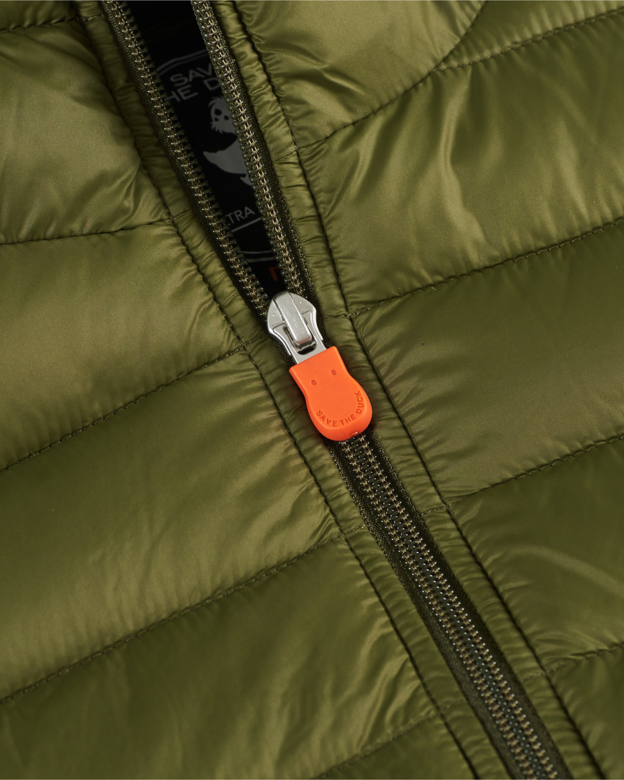 Herr | Jackor | Save The Duck | Donald Lightweight Padded Hooded Jacket Dusty Olive