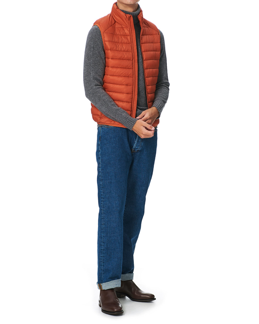 Herr | Jackor | Save The Duck | Adam Lightweight Padded Vest Ginger Orange