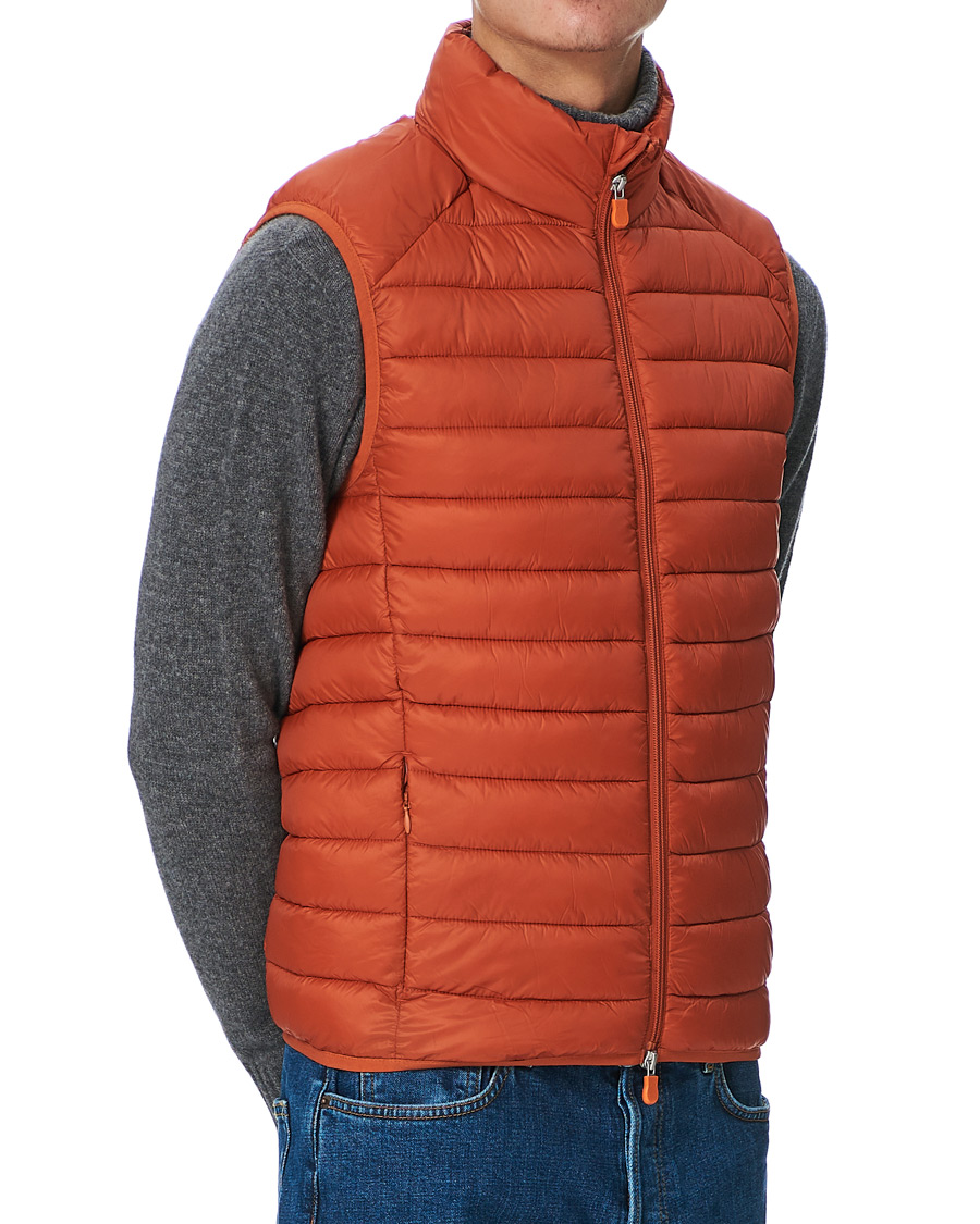 Herr | Jackor | Save The Duck | Adam Lightweight Padded Vest Ginger Orange