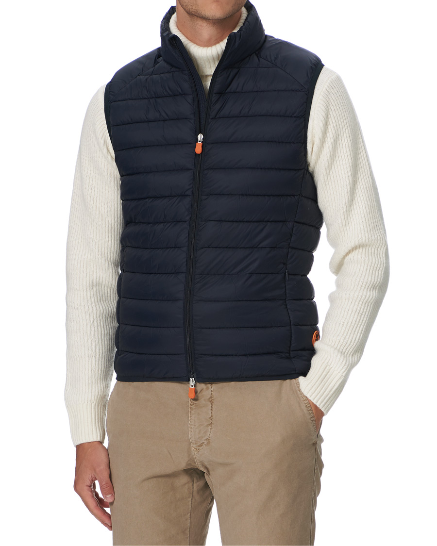 Herr | Jackor | Save The Duck | Adam Lightweight Padded Vest Blue Black