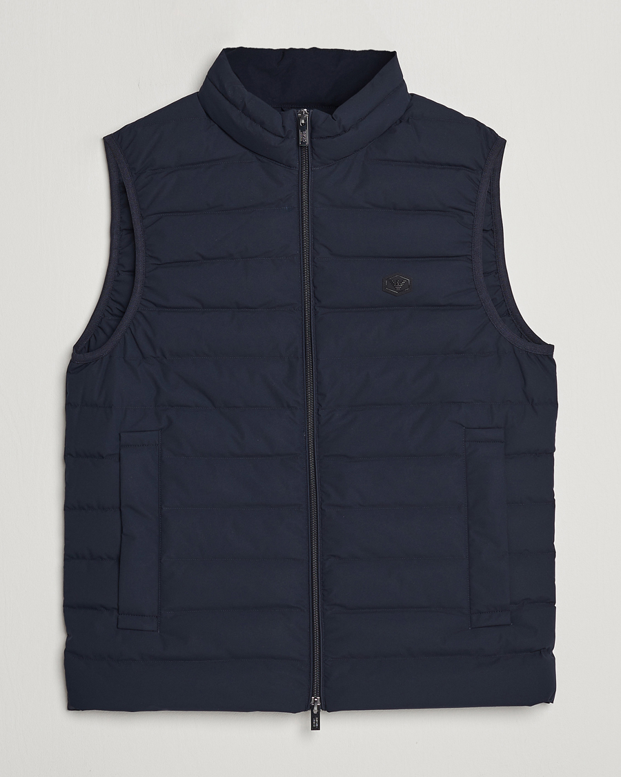 Herr | Västar | Emporio Armani | Light Vest Navy