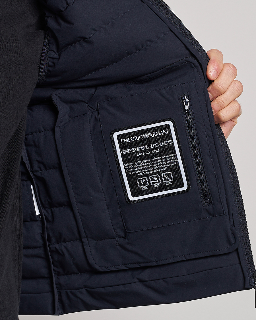 Herr | Västar | Emporio Armani | Light Vest Navy
