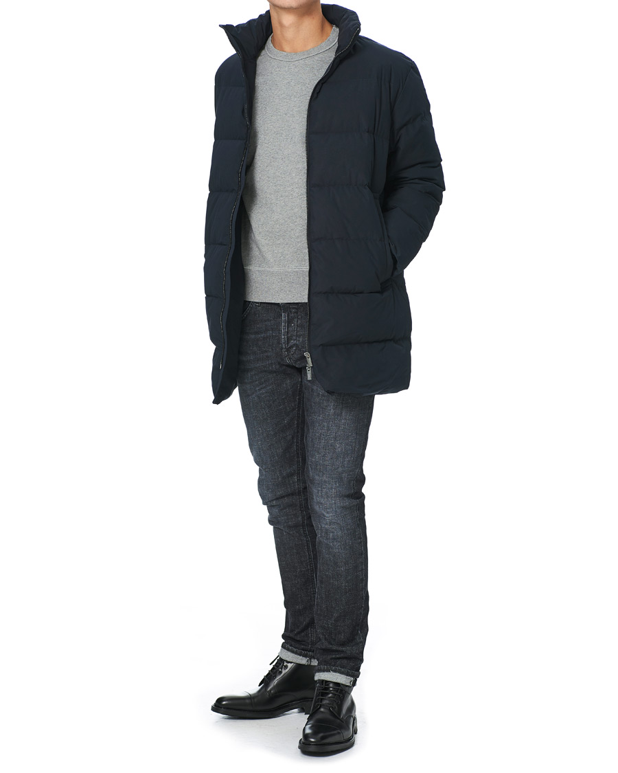 Herr | Jackor | Emporio Armani | Comfort Stretch Down Parka Navy