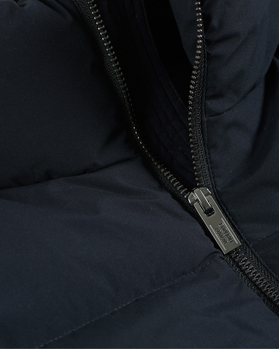 Herr | Jackor | Emporio Armani | Comfort Stretch Down Parka Navy