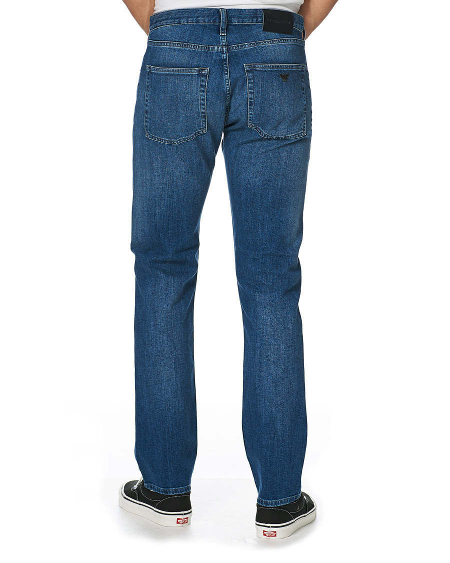 Herr | Jeans | Emporio Armani | Regular Fit Jeans Medium Blue