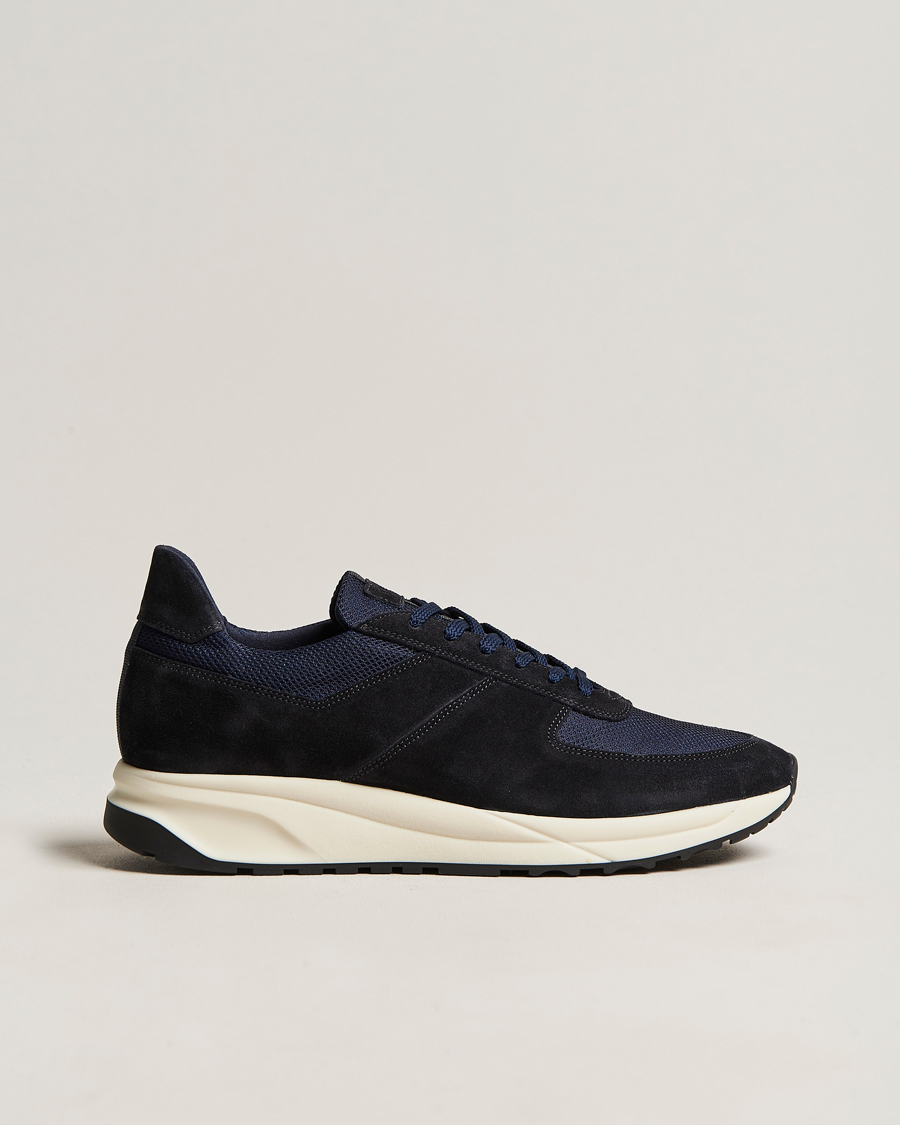 Herr | CQP Stride Suede/Nylon Runner Obsidian Blue | CQP | Stride Suede/Nylon Runner Obsidian Blue