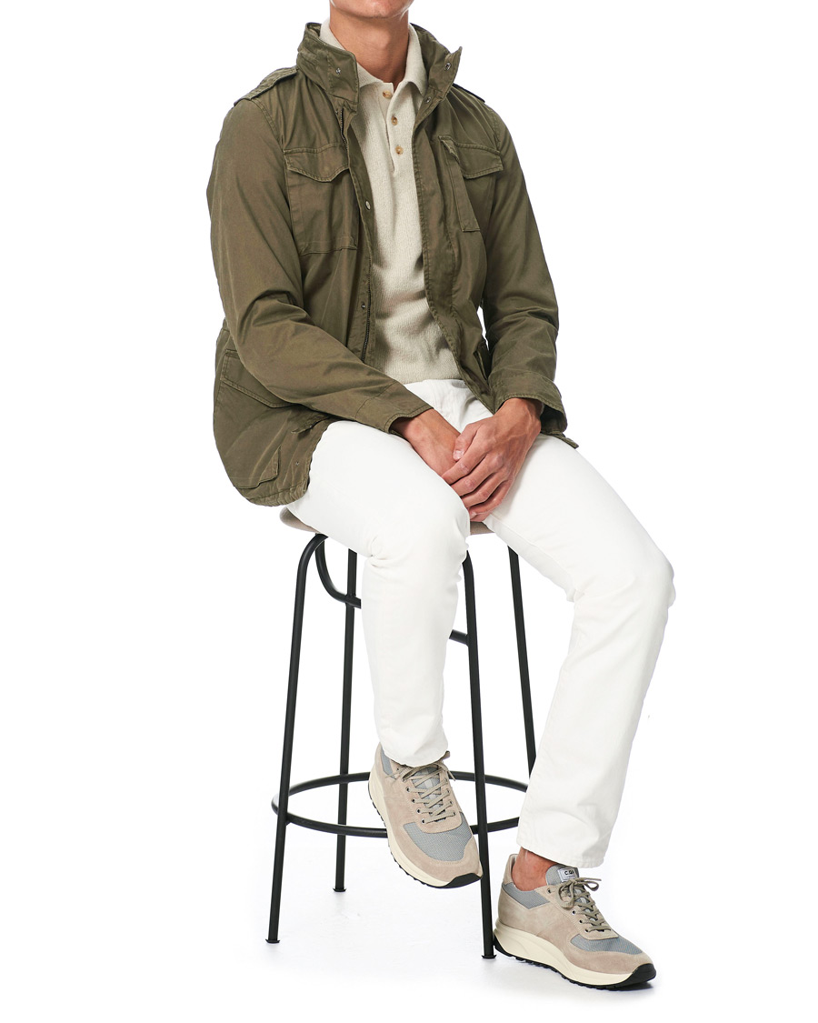 Herr | C.QP Stride Suede/Mesh Running Sneaker Stone Grey | CQP | C.QP Stride Suede/Mesh Running Sneaker Stone Grey