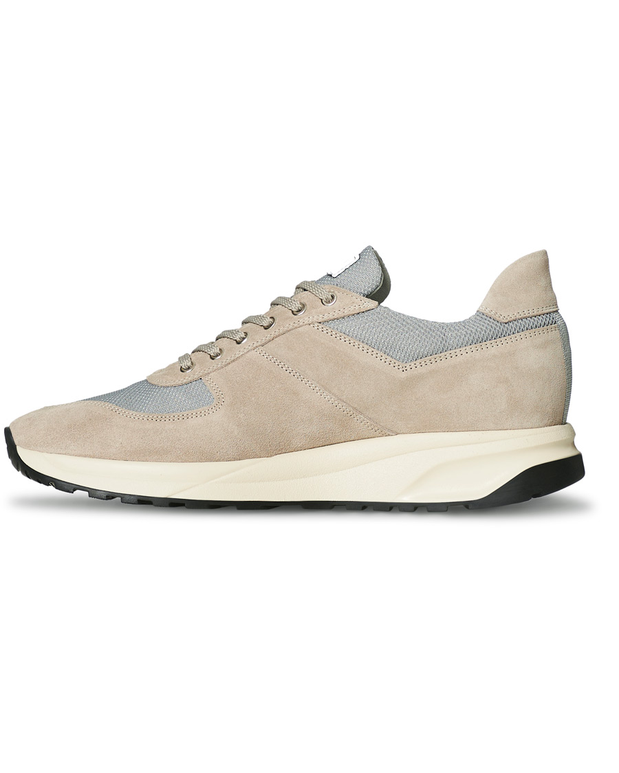Herr | C.QP Stride Suede/Mesh Running Sneaker Stone Grey | CQP | C.QP Stride Suede/Mesh Running Sneaker Stone Grey