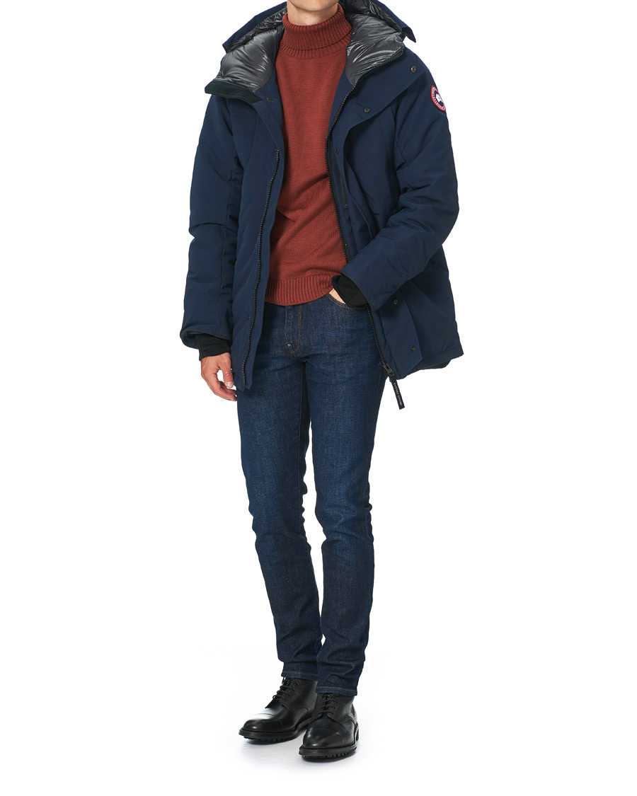 Herr | Jackor | Canada Goose | Sanford Parka Atlantic Navy