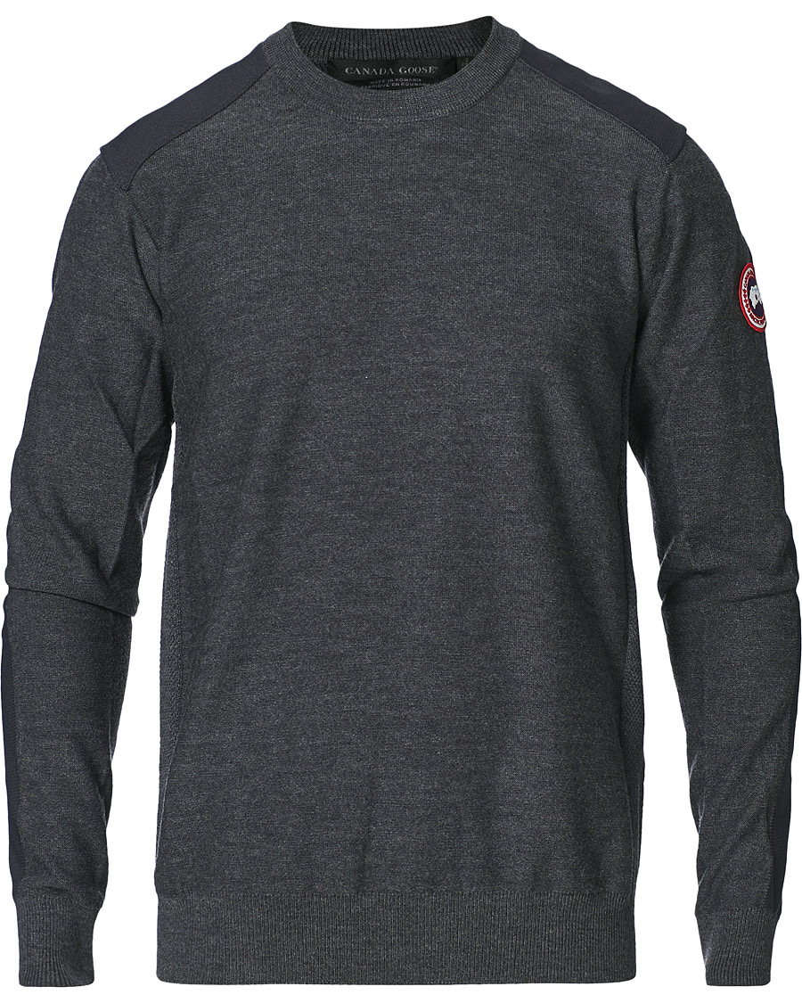 Herr | Tröjor | Canada Goose | Dartmouth Crew Neck Sweater Iron Grey