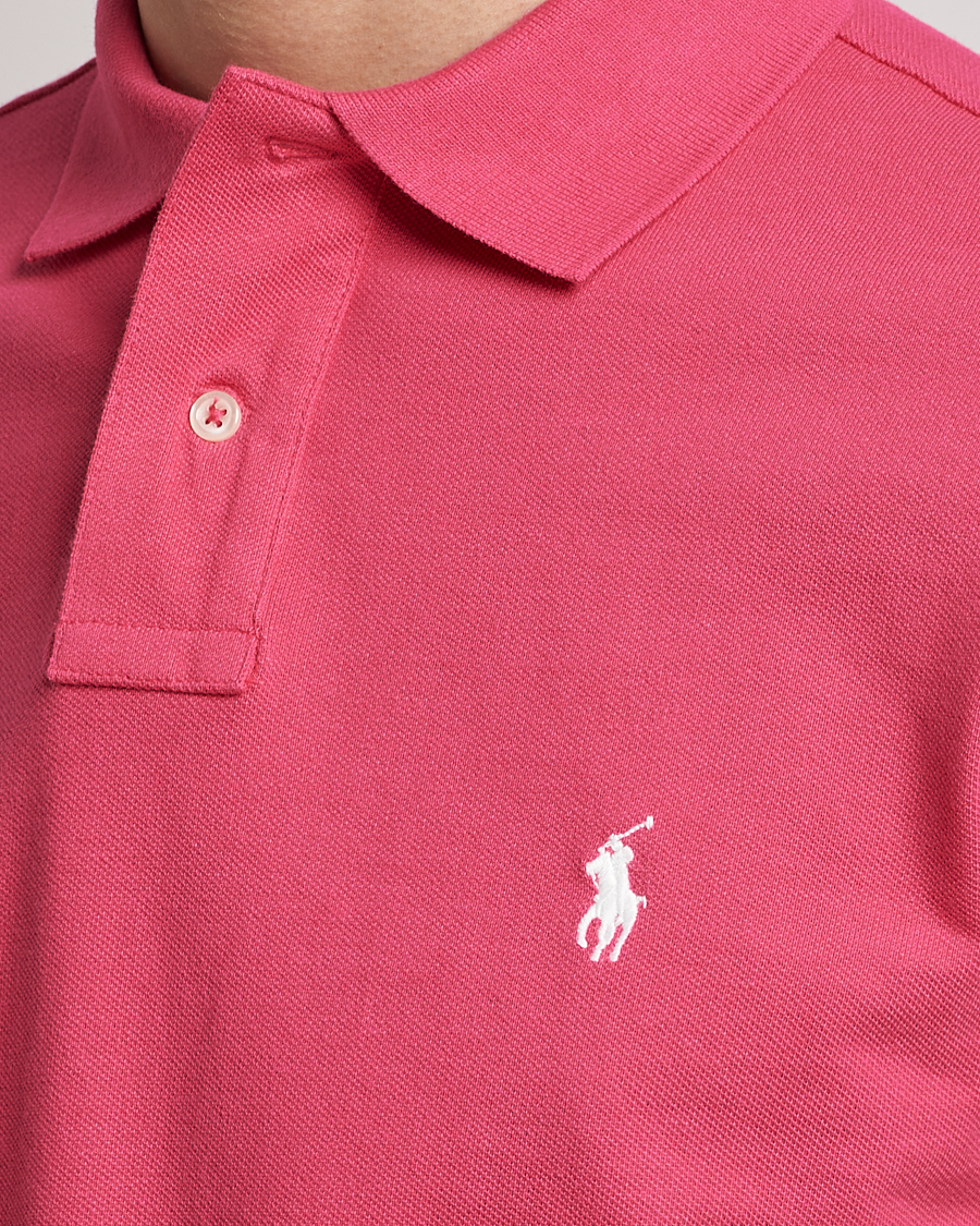 Herr | Pikéer | Polo Ralph Lauren | Custom Slim Fit Polo Hot Pink