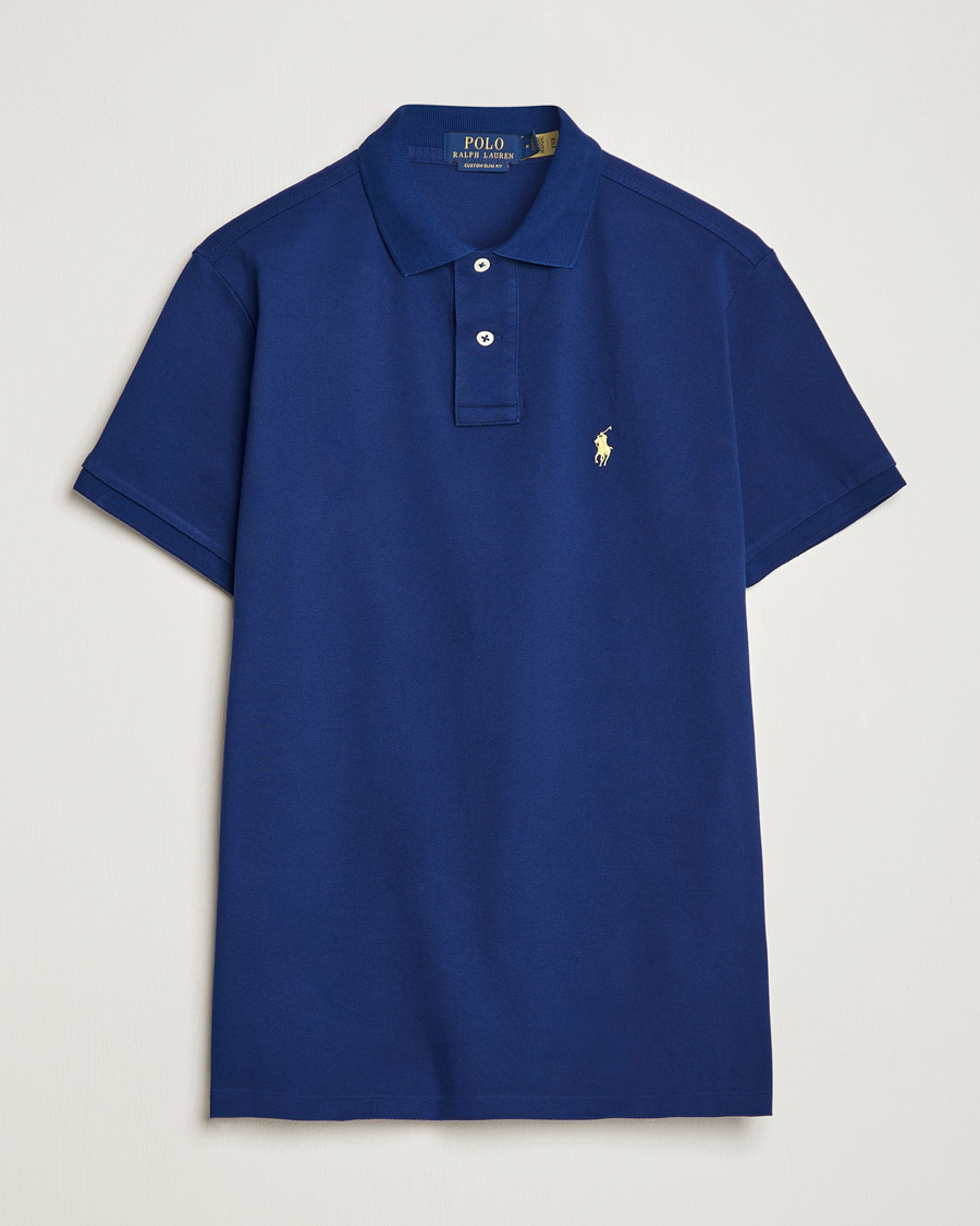 Herr | Pikéer | Polo Ralph Lauren | Custom Slim Fit Polo Fall Royal