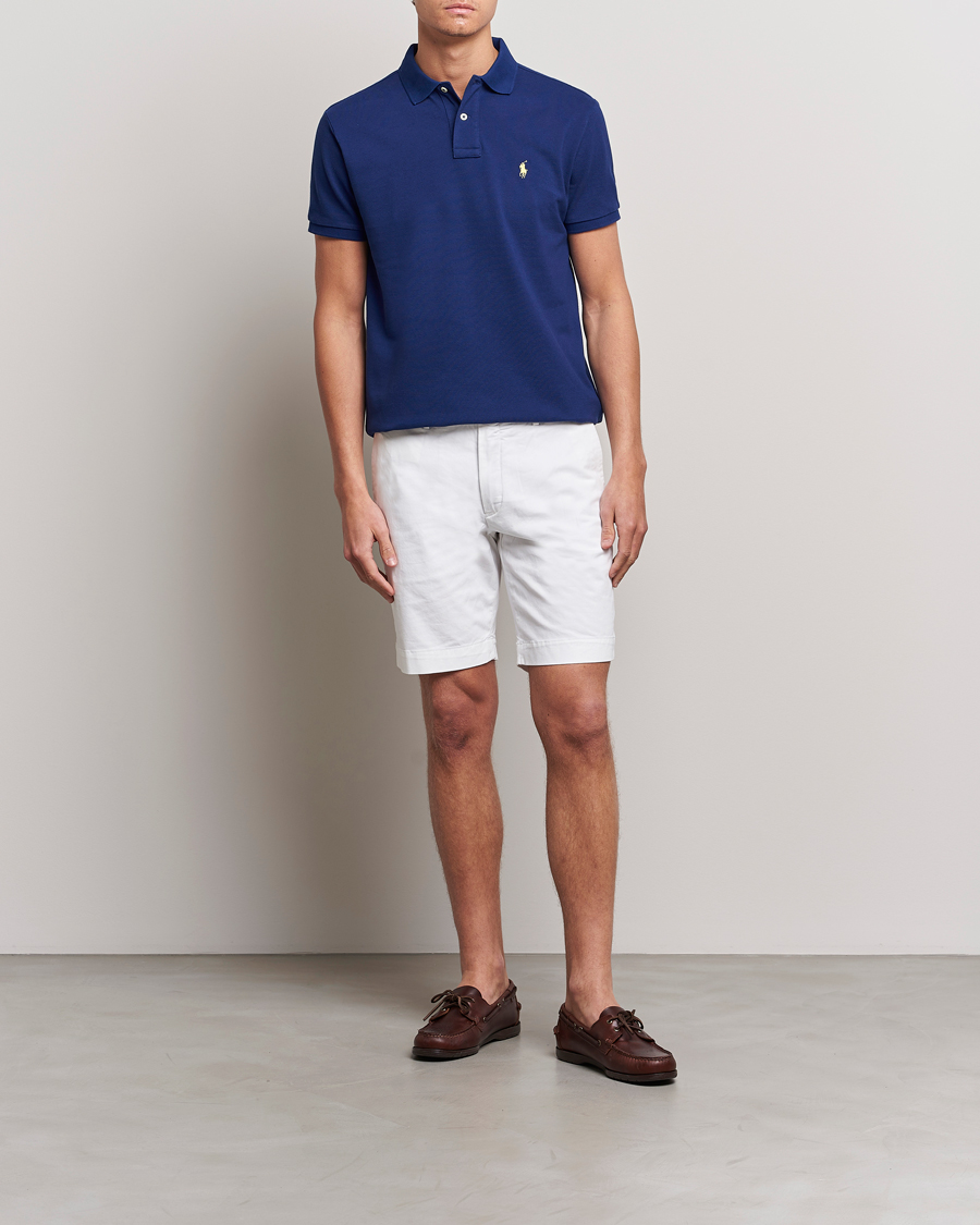 Herr | Pikéer | Polo Ralph Lauren | Custom Slim Fit Polo Fall Royal