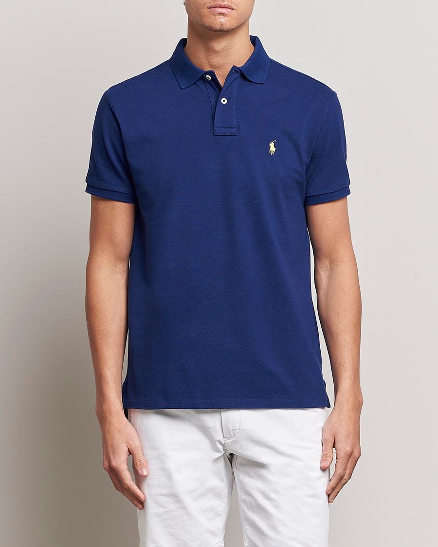 Herr | Pikéer | Polo Ralph Lauren | Custom Slim Fit Polo Fall Royal