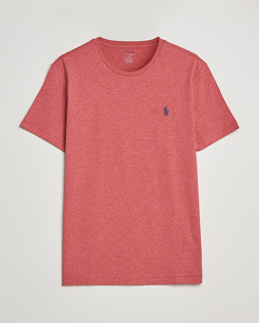 Herr | T-Shirts | Polo Ralph Lauren | Crew Neck Tee Venetian Red Heather