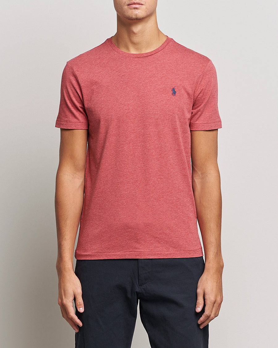 Herr | T-Shirts | Polo Ralph Lauren | Crew Neck Tee Venetian Red Heather