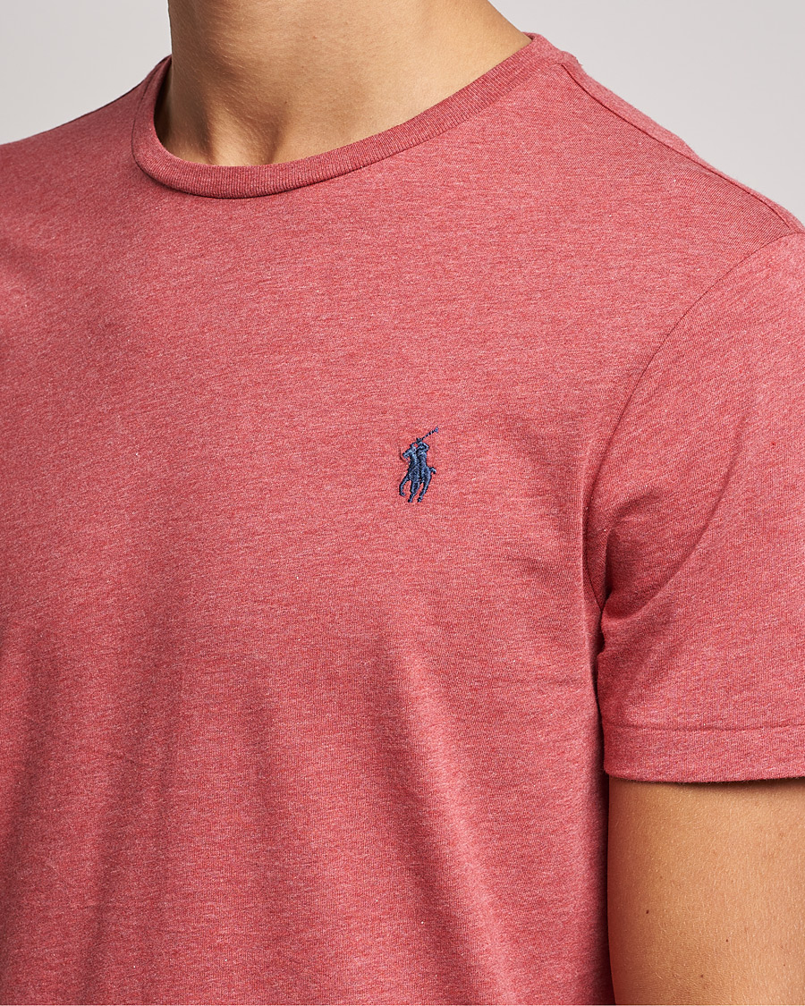 Herr | T-Shirts | Polo Ralph Lauren | Crew Neck Tee Venetian Red Heather