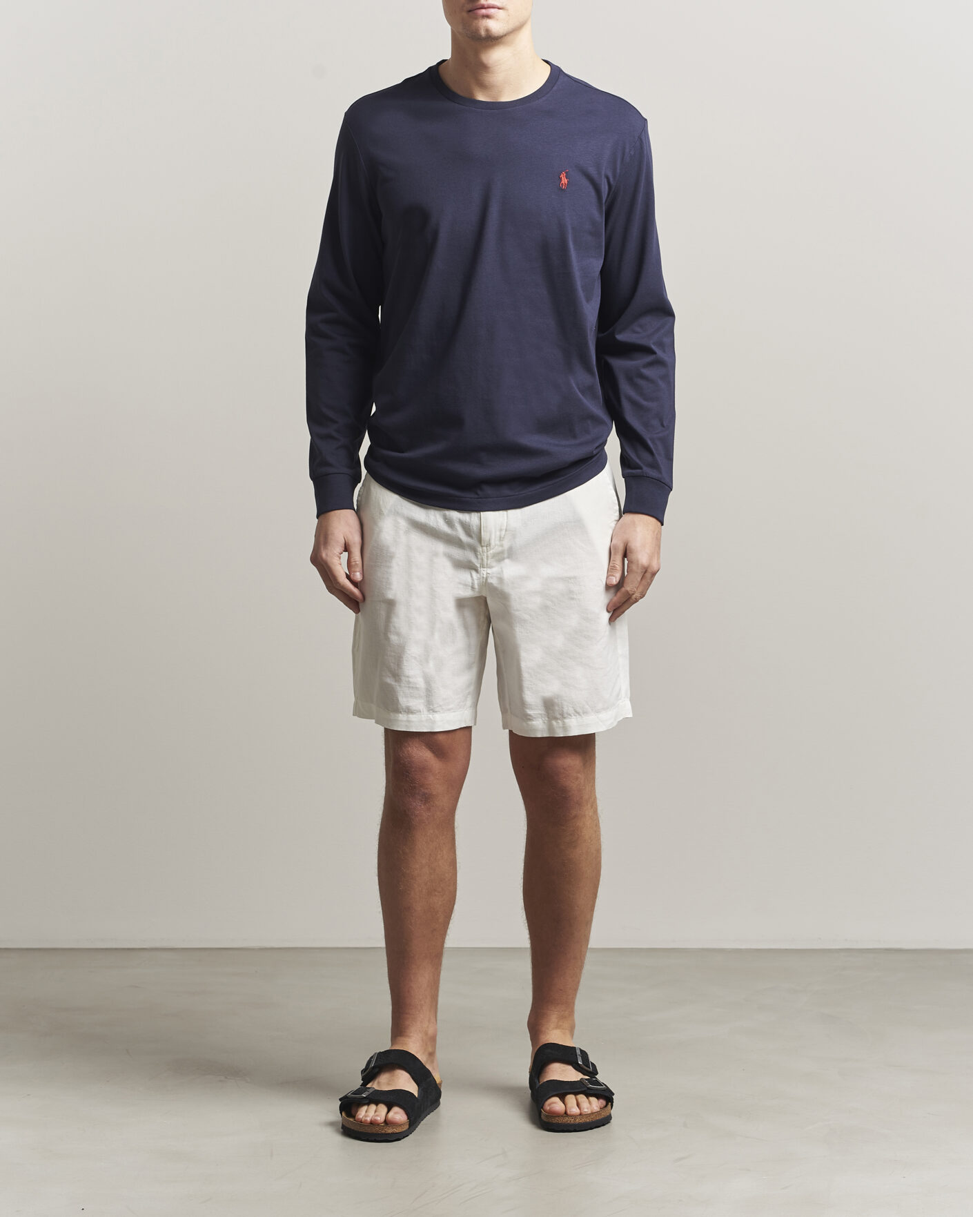 Herr | T-Shirts | Polo Ralph Lauren | Custom Slim Fit Long Sleeve Tee Ink