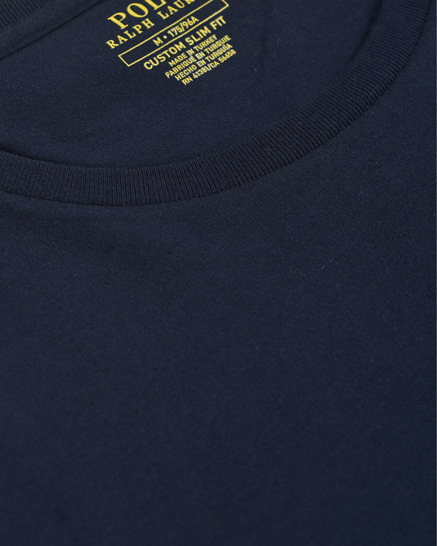 Herr | T-Shirts | Polo Ralph Lauren | Custom Slim Fit Long Sleeve Tee Ink