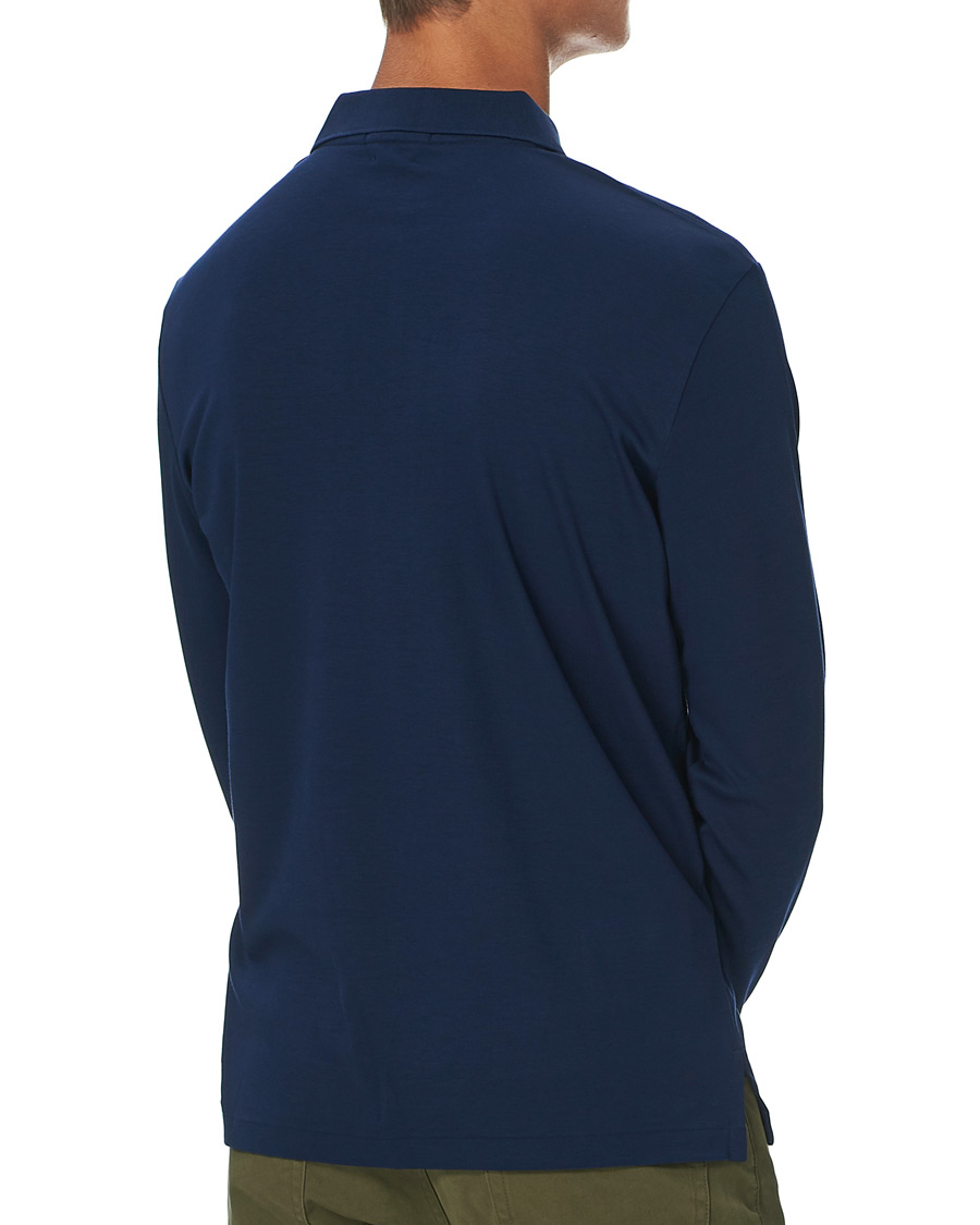 Herr | Tröjor | Polo Ralph Lauren | Luxury Pima Cotton Long Sleeve Polo French Navy