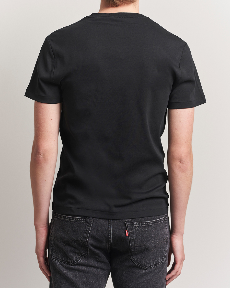 Herr | T-Shirts | Polo Ralph Lauren | Luxury Pima Cotton Crew Neck T-Shirt Black