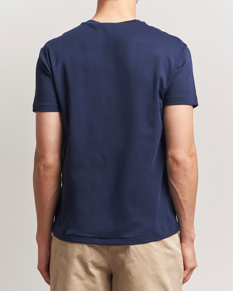 Herr | T-Shirts | Polo Ralph Lauren | Luxury Pima Cotton Crew Neck T-Shirt Refined Navy