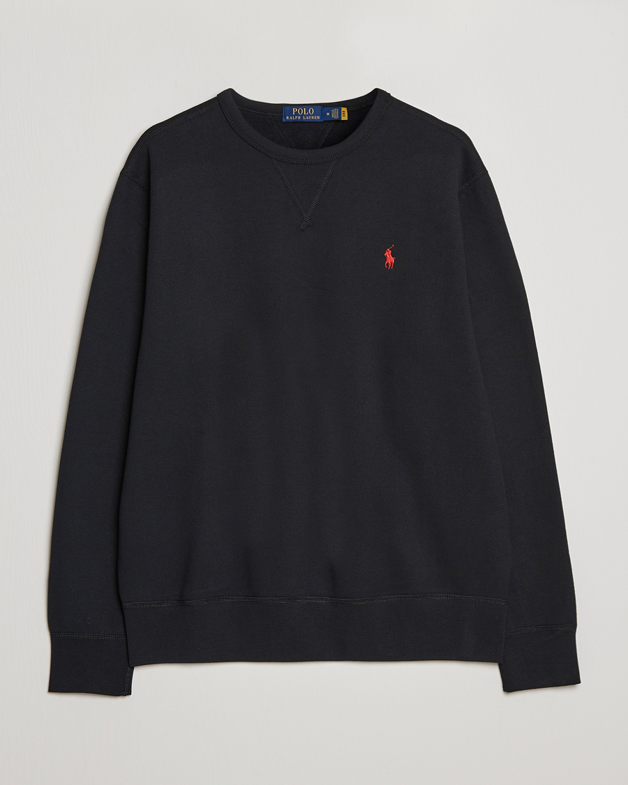 Herr | Tröjor | Polo Ralph Lauren | Crew Neck Sweatshirt Polo Black